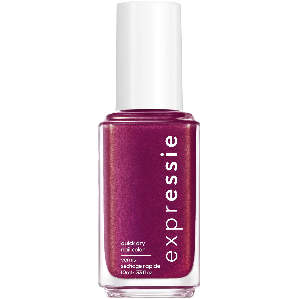 Essie expressie, Quick-Dry Nail Polish, 8-Free Vegan, Magenta Pink, Mic Drop-It-Low, 0.33 fl oz