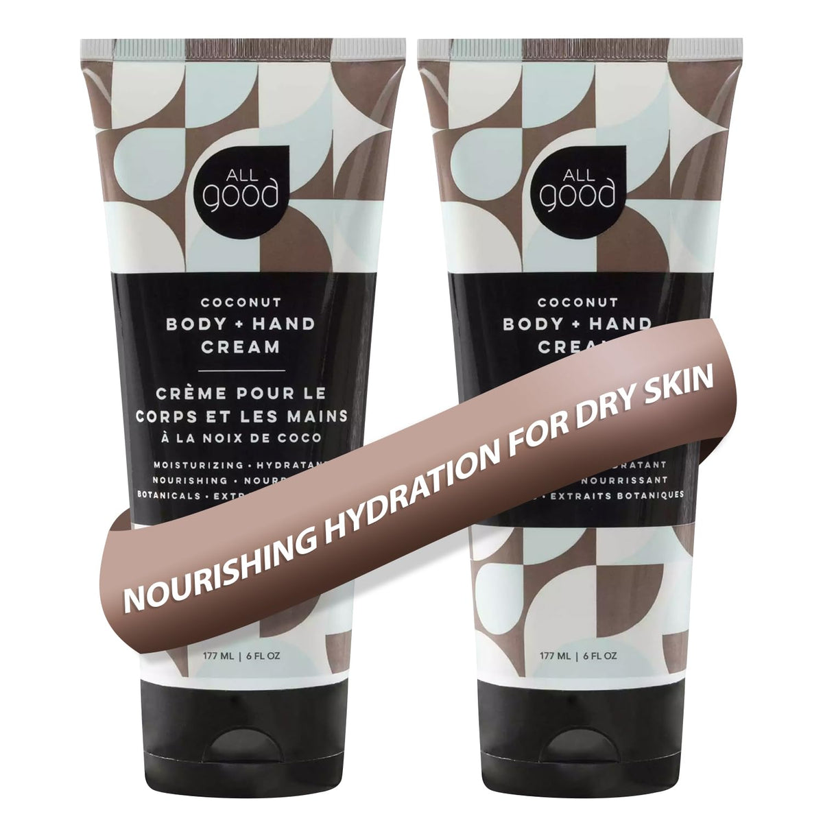 All Good Body Lotion (2-Pack, Coconut)