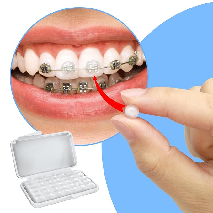 BVN Braces Wax Dental Wax: 10 Boxes Orthodontic Wax Strips, Braces Wax for Teeth, Ortho Wax for Braces, Tooth Wax, Mouth Wax, Oral Wax for Braces, Relief Wax for Braces Wearer Aligners Patients