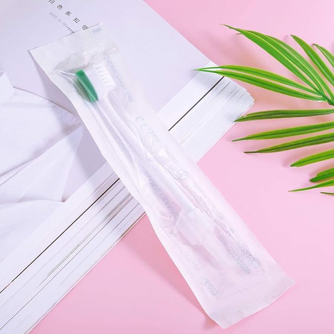 Oral Care Single Use Suction Swab Toothbrush （50pcs）