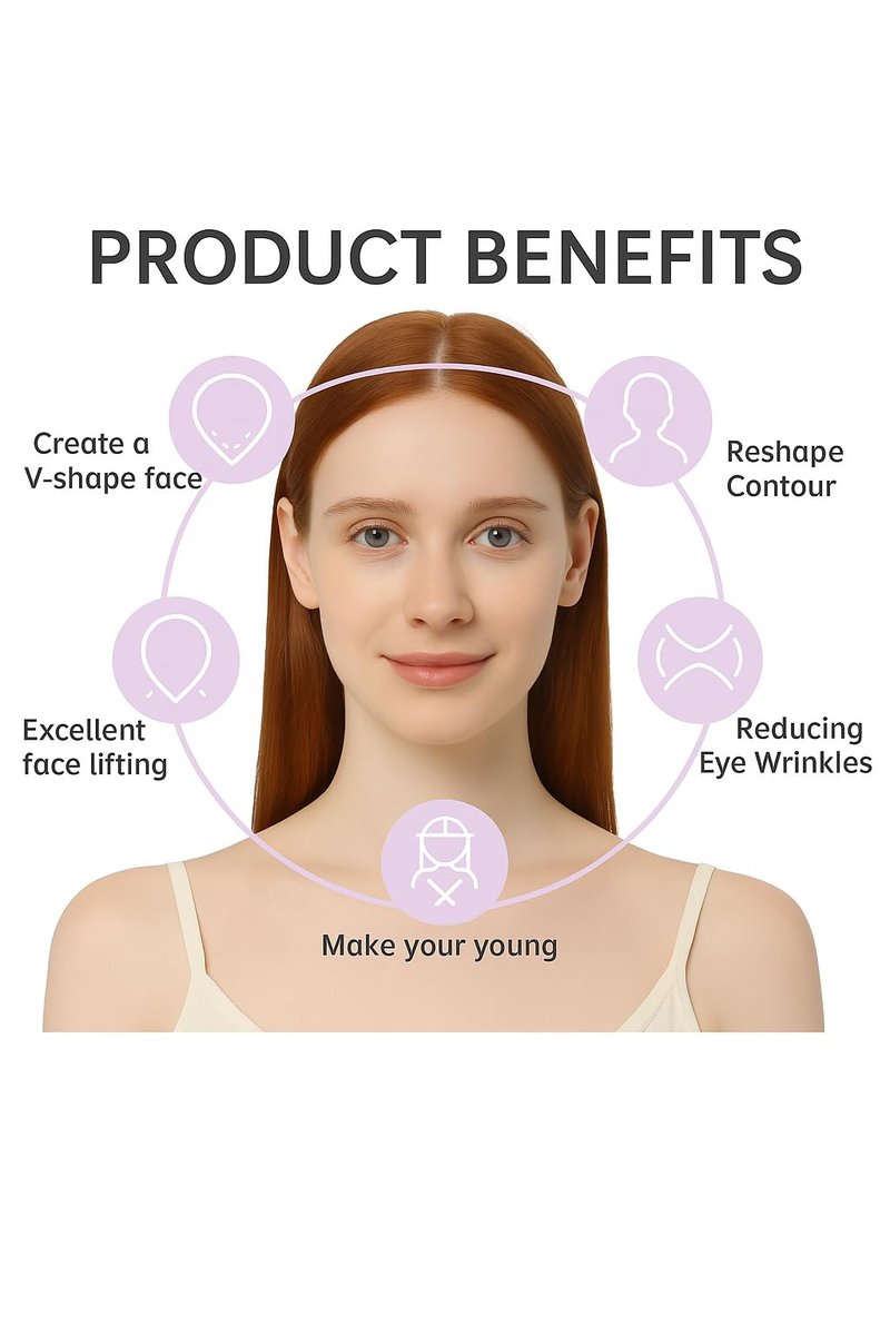LiteVibe 40Pcs Facelift Tape for Face Invisible Face Tape Lifting invisible for Sagging Skin