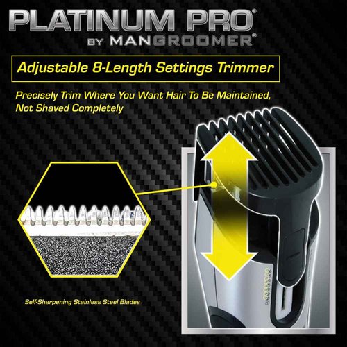 MANGROOMER $20 Body Groomer Bundle Offer - Essential Back Shaver, get a Platinum PRO Body Groomer for only $20 Extra