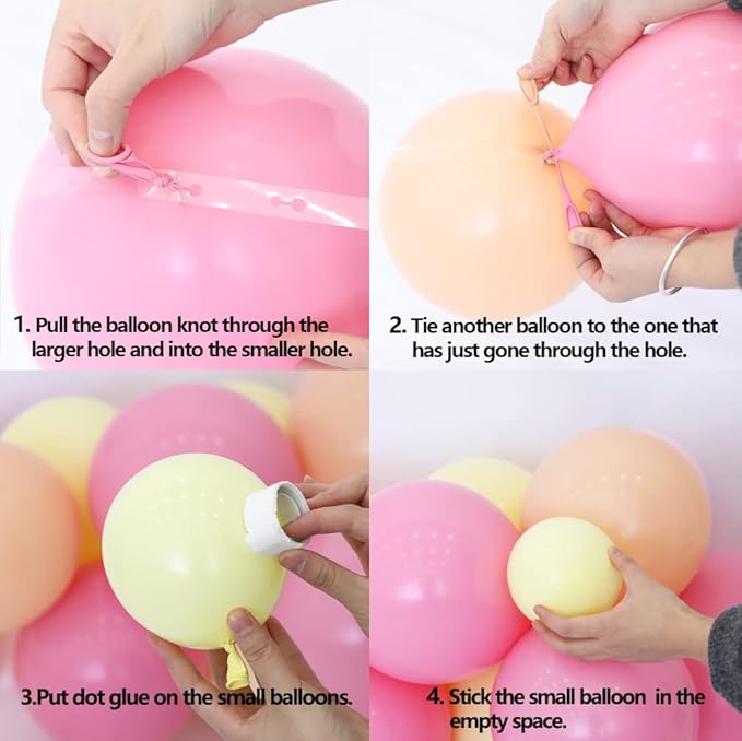 Daisy Balloon Garland Arch Kit Macaron Pastel Pink And Yellow Boho Groovy Party For Baby Shower Wedding Birthday Sunflower Decor