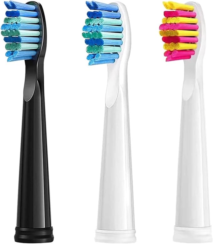 Replacement Electric Toothbrush Head Bristle Brush Refill,Compatible for Fairywill FW-D1/FW-D3/FW-D7(5 PCS PK)