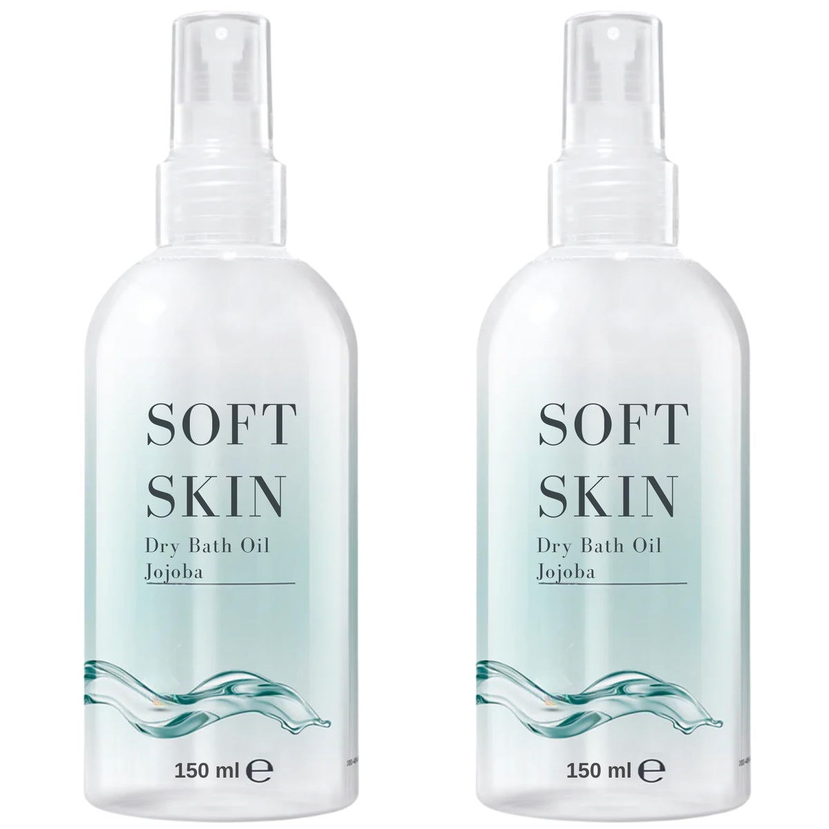 Soft Skin Jojoba Original Dry Oil Spray - 5.28 Fl.oz, Body Oil After Shower, Pack of 2 (10.56 Fl.oz)