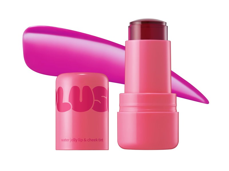 Elensilia Plush Water Jelly Lip & Cheek Tint – Grape Queen, 10g (0.35oz) | Lightweight & Buildable Tint for a Natural, Fresh Glow