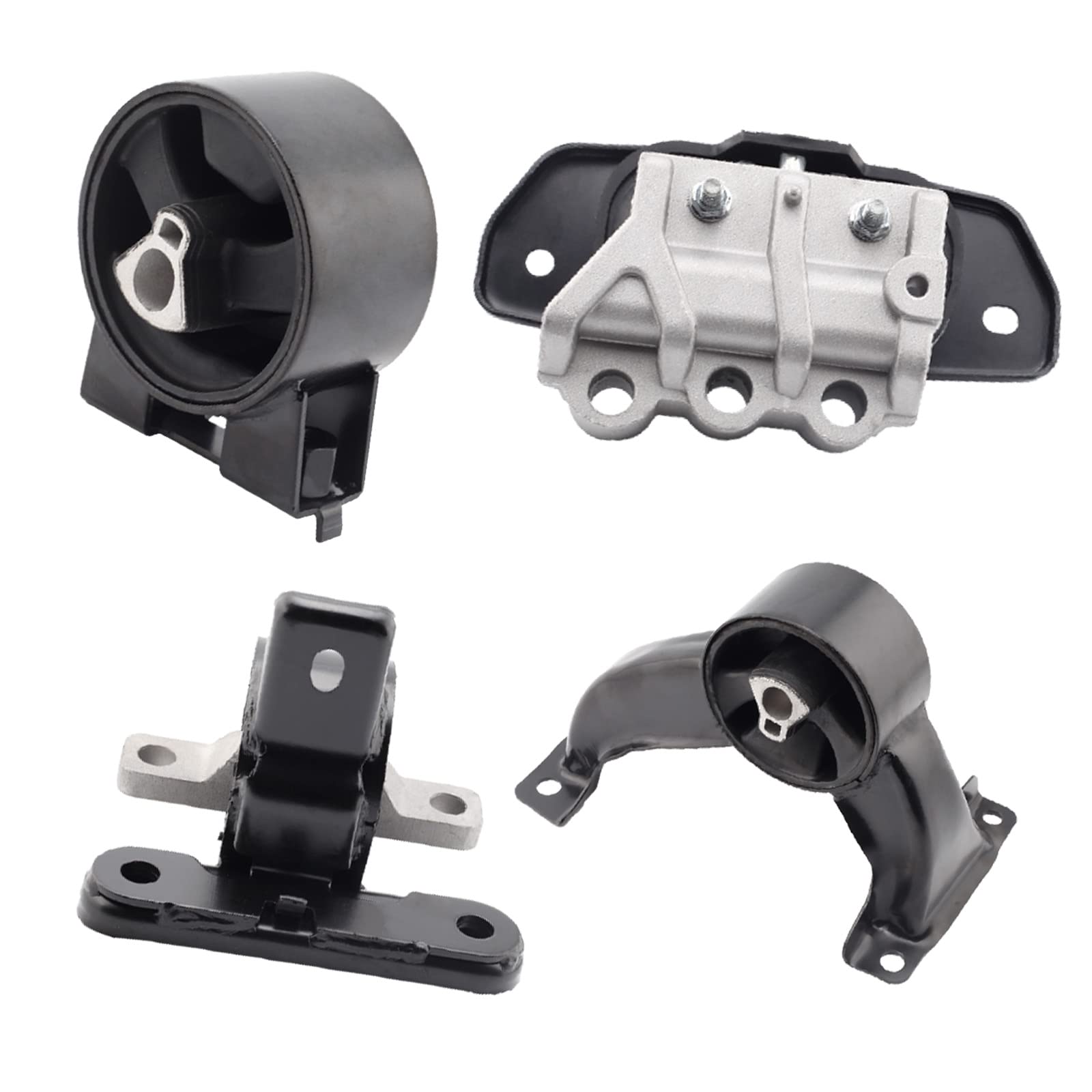 Engine Motor Mount & Trans Mount Compatible with 2008-2014 Dodge Avenger 2.4L 2007-2010 Chrysler Sebring 2.4L 2.7L 3.5L Replacem