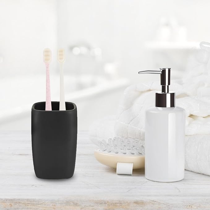 6pcs Super Soft Manual Toothbrushes for Adults Gentle Bristles for Deep Cleaning Plaque and Travel-Friendly Oral Care