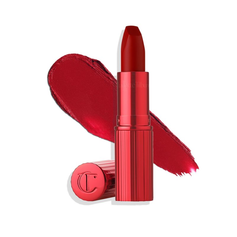 Charlotte Tilbury Matte Revolution Lipstick - Long Lasting, Matte Lipstick, Giftable Beauty Essential with Buildable Color & Lip-Loving Ingredients - Creamy, Easy to Blend Formula - Cinematic Red