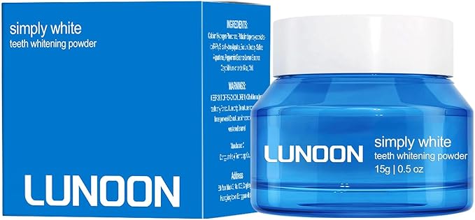 Teeth Whitening Powder for Instant Stain Removal, Color Corrector, and Toothpaste Booster-Lasting Whitening Results