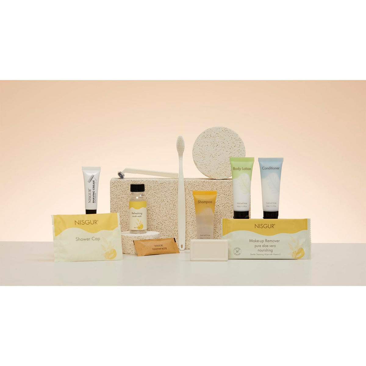 Disposable Shaving Cream and Razor Kit Pack of 100 Individually Wrapped Hotel Shaving Kit