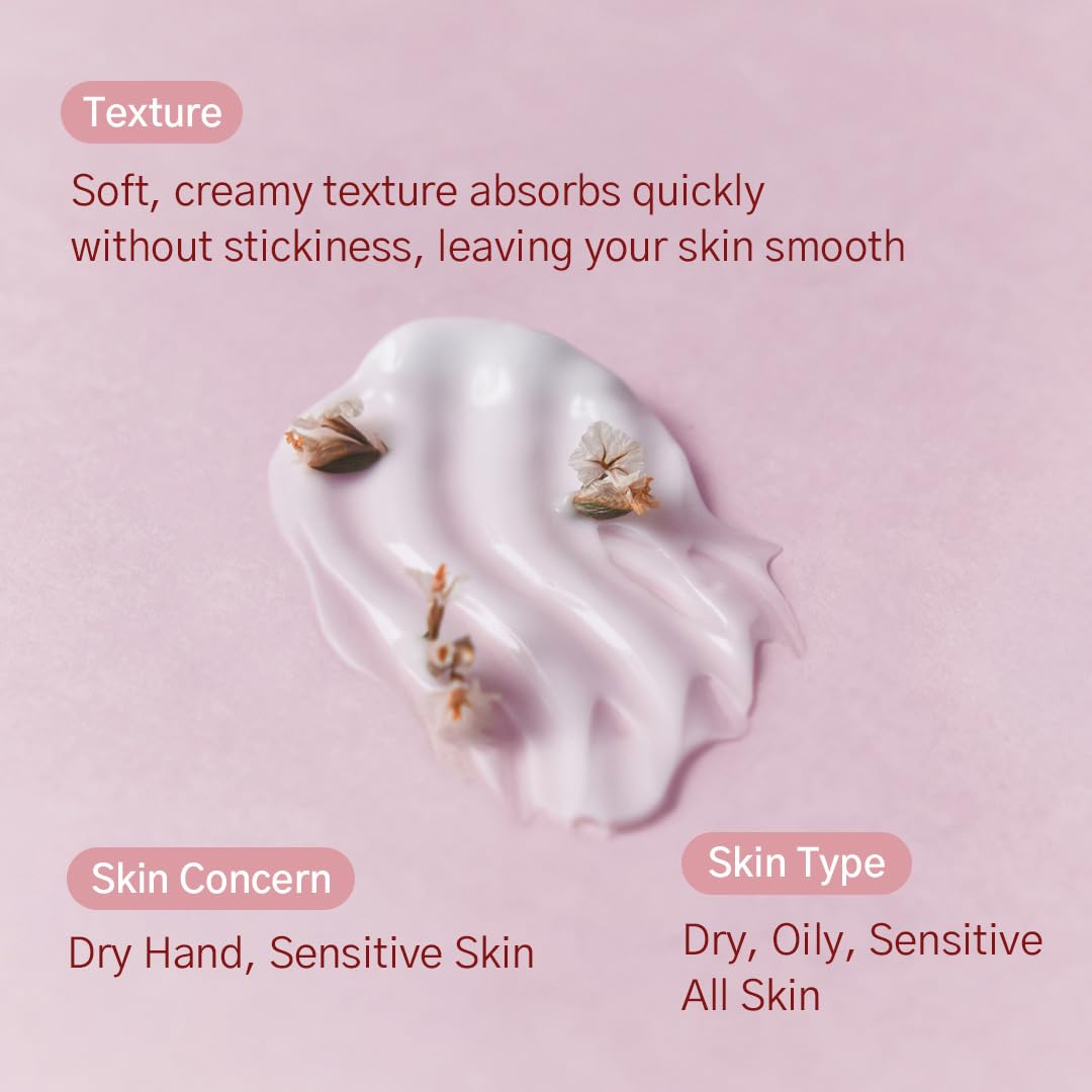laferme Parfum Hand Cream 2.02 Fl. Oz. (Pink Pepper) | Non Sticky Vegan & Travel-Sized Hand Lotion with Shea Butter | Hydrating & Nourishing for Dry Skin, Korean Skincare for Women & Men