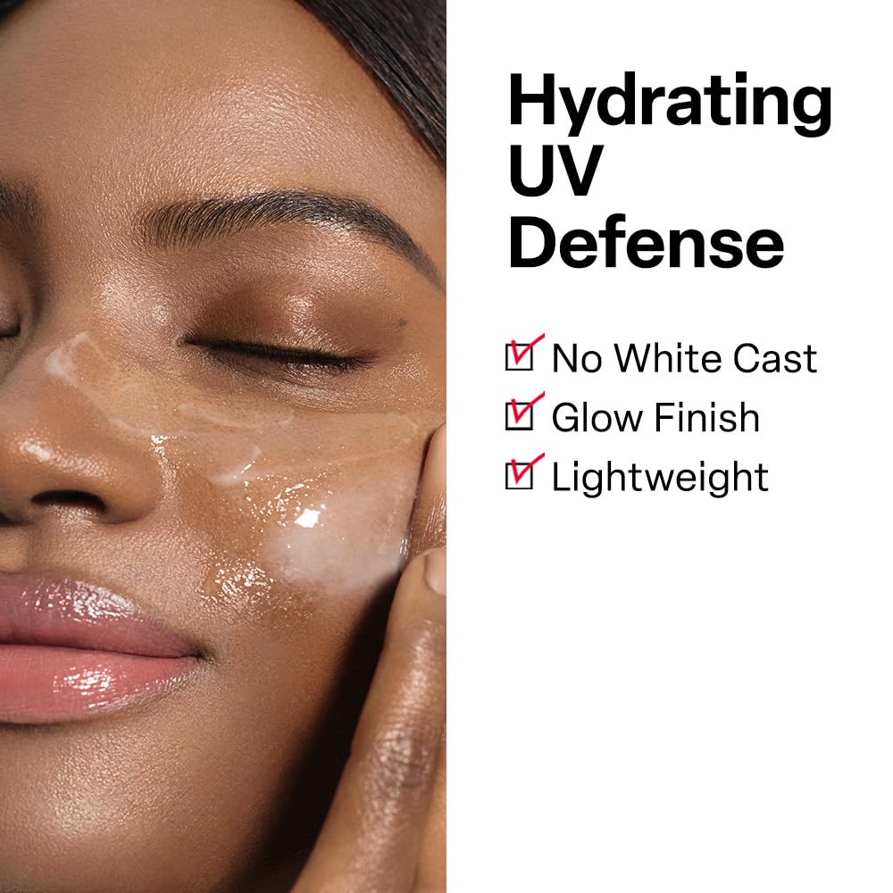 Dr. G R.E.D. Blemish Soothing Up Moisture Sunscreen - Korean Sunscreen with No White Cast - Broad Spectrum SPF for Sensitive Skin - Non-Greasy - With Hyaluronic & Azelaic Acid - 1.69 fl oz
