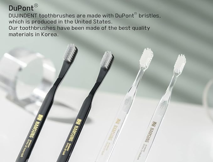 Orthodontic Toothbrush for Braces [2 Packs][Made in Korea] V Trim Cutting American Bristles Braces Toothbrush for Brackets and Wires Cleaning (Ortho Compact 20 Soft, 2 Pack)