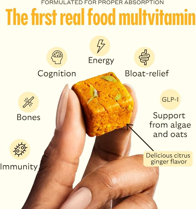 GEM Bite Complete Routine Variety Pack with Daily Multivitamin (14 Bites), Chill-Out Calm (7 Chews) & Deep Sleep Aid (7 Chews) | Supports Gut, Skin, Brain, Bone, Sleep, Immunity
