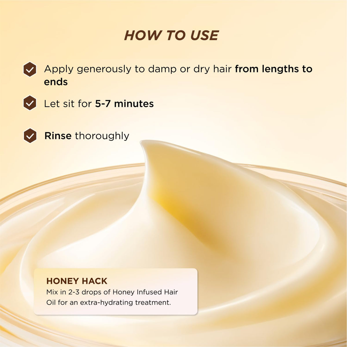 Gisou Honey Gloss Ceramide Therapy Hair Mask (2.5 fl oz) - Travel Size