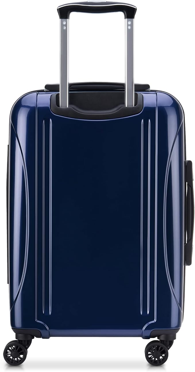 DELSEY PARIS Helium Aero Hardside Expandable Luggage with Spinner Wheels, Blue Cobalt, 3-Piece Set (21/24/28)