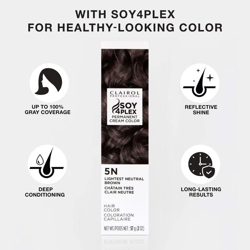Clairol Professional Crème Permanente, 12n High Lift Neutral Blonde, 2 oz. - Packaging May Vary