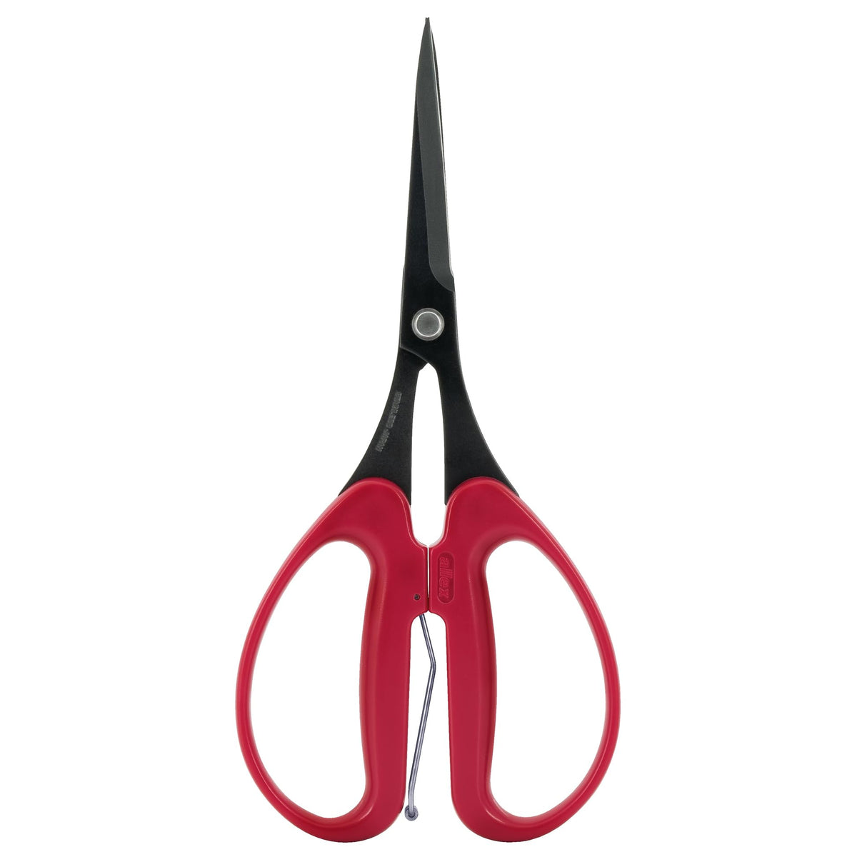 ALLEX Trimming Scissors for Gardening 7" - Japanese Floral Garden Scissors for Plants, Flowers, Herbs - Japanese Stainless Steel Blade with Non-Stick Coating - Spring Loaded Handle - Made in JAPAN