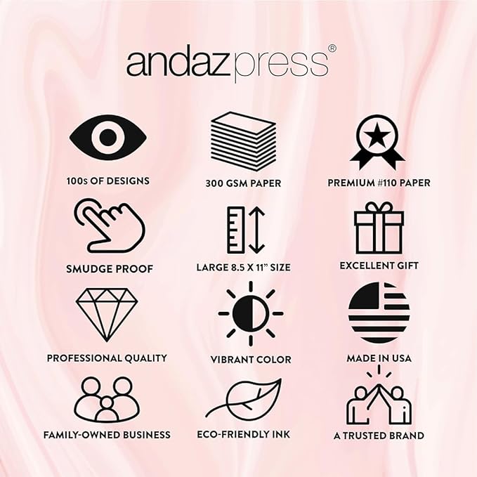 Andaz Press Wedding Party Signs, Formal Black and White, 8.5-inch x 11-inch, Please Sign our Guestbook, 1-Pack