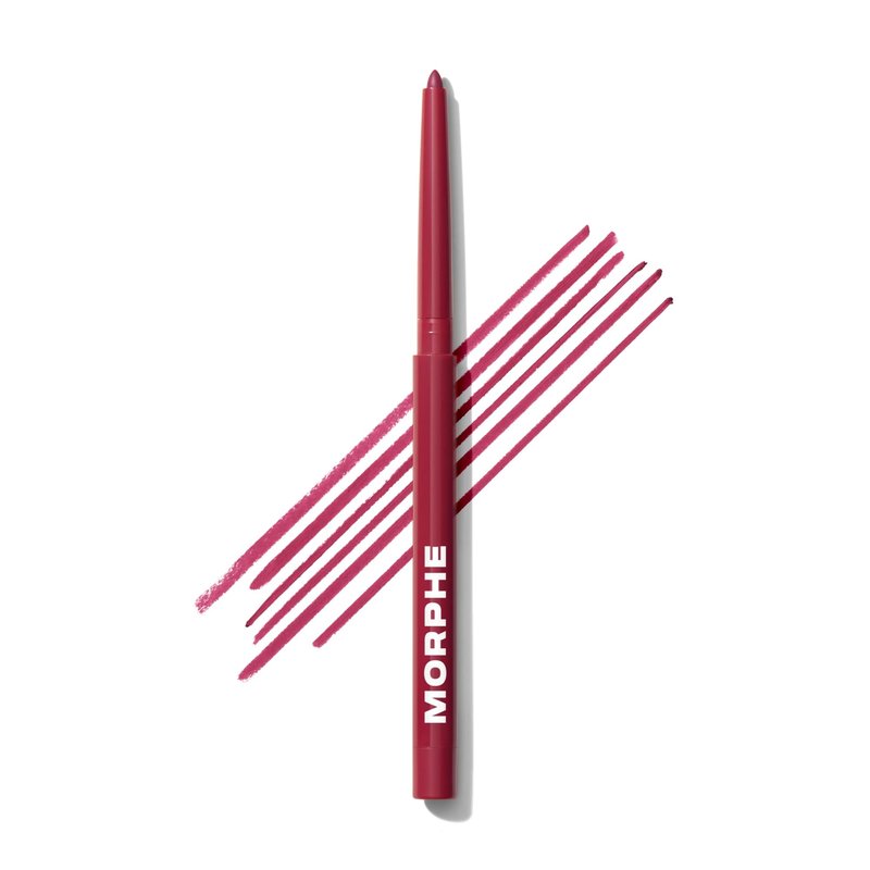 MORPHE Soulmatte Gel Lip Liner - Creamy Lip Pencil with a Matte Formula - Precision Contour Pencil with Sweet Almond & Tea Seed Oil for Long-Lasting Definition - Bella (0.007 oz)
