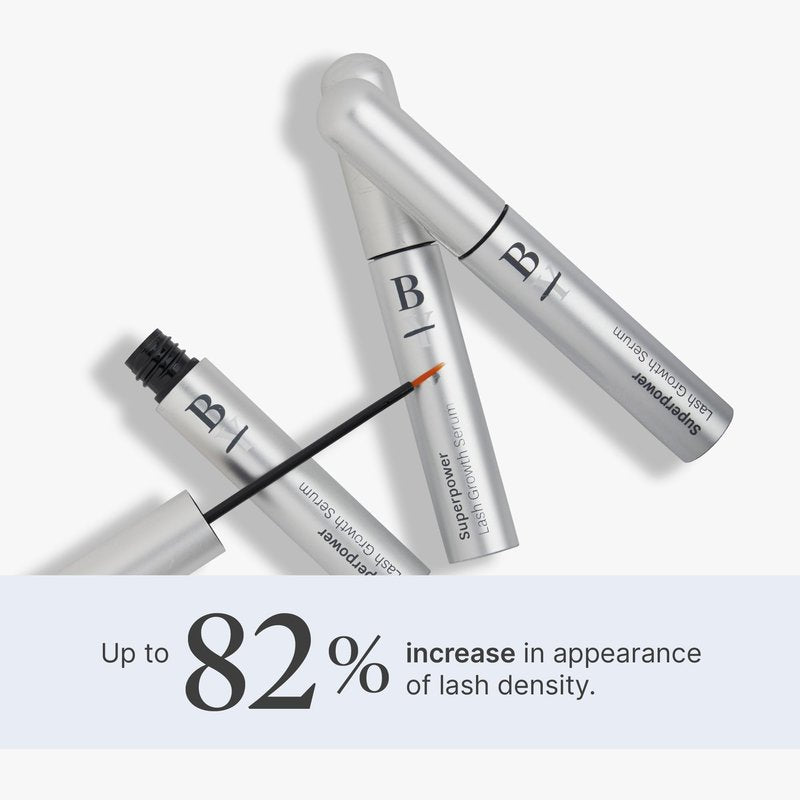 Better Not Younger Superpower Lash Serum (7ml) Lash Conditioner with Peptides, Vitamins & Nutrients - Enhancing Serum for Thicker, Fuller and Longer Lashes - Cruelty-Free