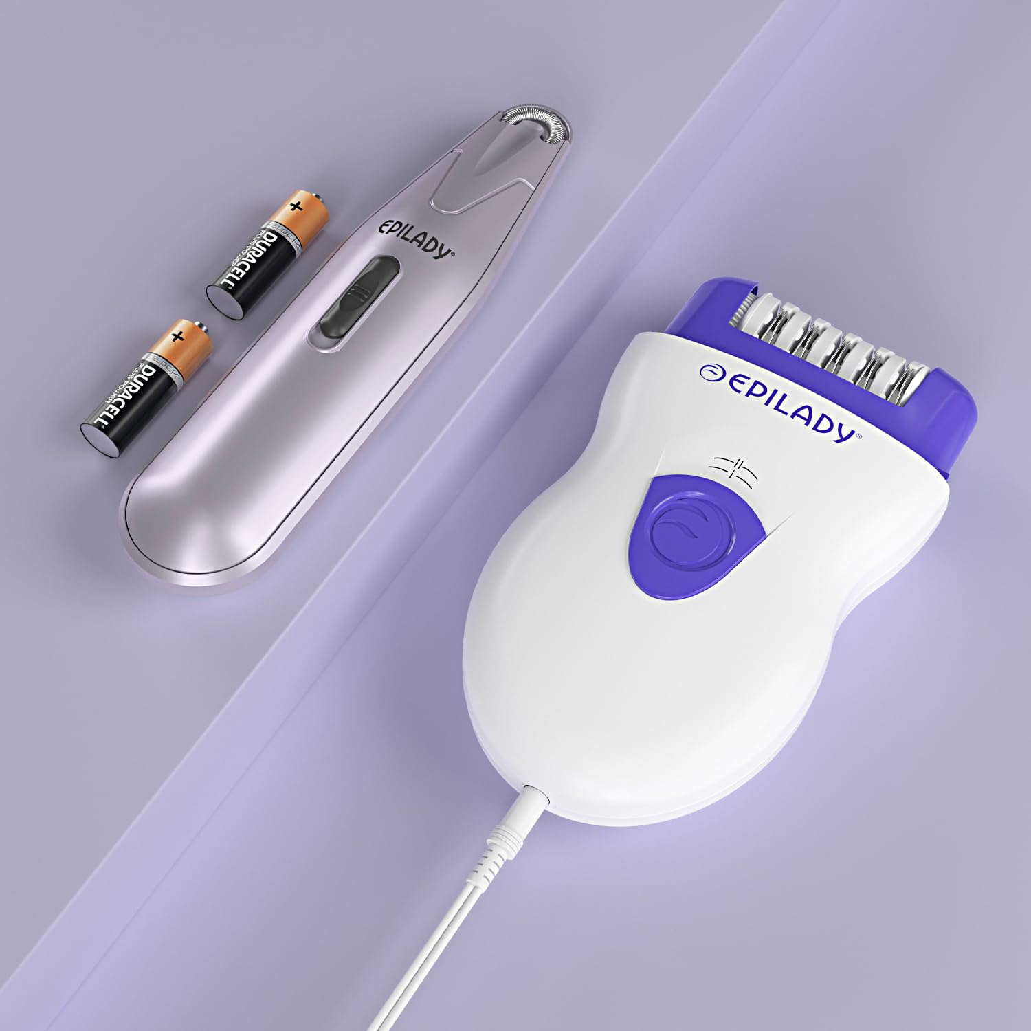 Epilady Face & Body Hair Removal Device Bundle, Corded Electric Epilator for Women with Facial Hair Remover, Epilator for Legs, Arms, Underarms, Bikini Line, Upper Lip & Chin, Long-Lasting