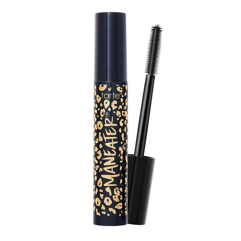 tarte maneater mascara – Extreme Curl, Instant Volume & Length, 16HR Ultra-Creamy Longwear Eye Makeup, Cruelty-Free, full size, black