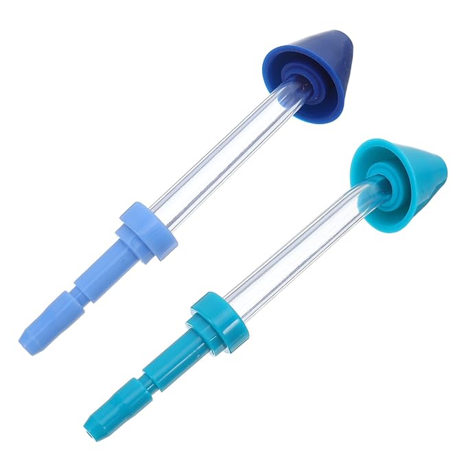 Generic 2pcs Water Flosser Replacement Tips - Oral Irrigator Heads Cleaning Oral Nozzles Refill Heads for Replacement - Nozzle for Teeth and Nasal Irrigation Compatible with Waterpik