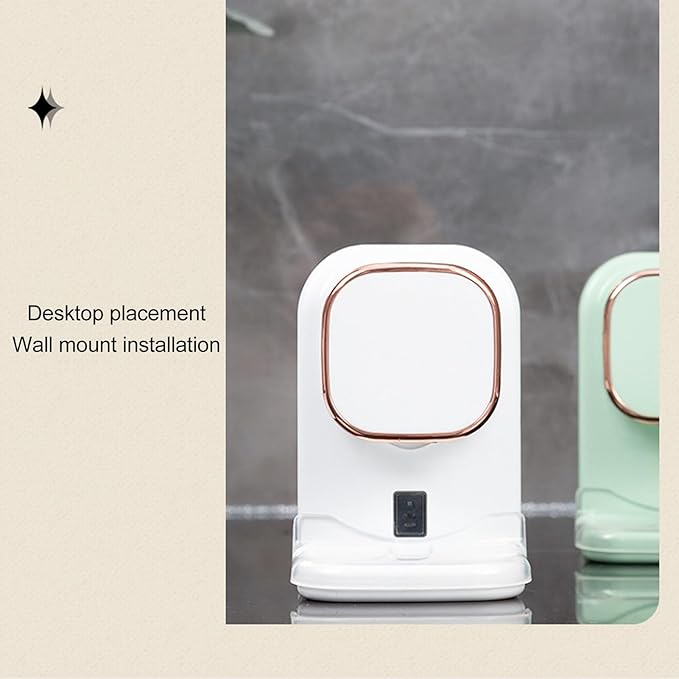 Electric Toothpaste Dispenser, Responsive Electric Toothpaste Squeezer Wall Mount with Sensor for Kids for Bathroom (White)