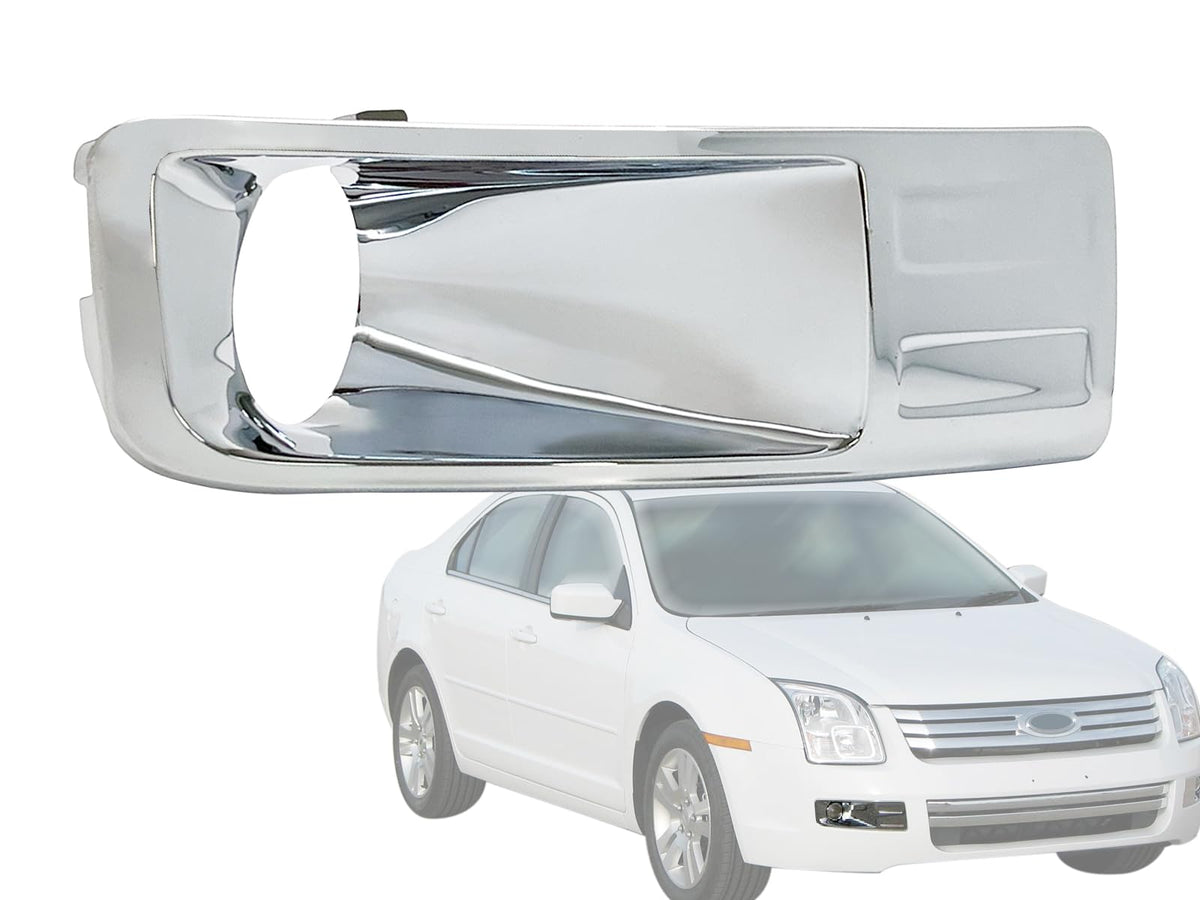 Auto Parts Avenue APA Replacement Front Bumper Fog Light Chrome Bezel for 2006 2007 2008 2009 Fusion Passenger Right Side 6E5Z17