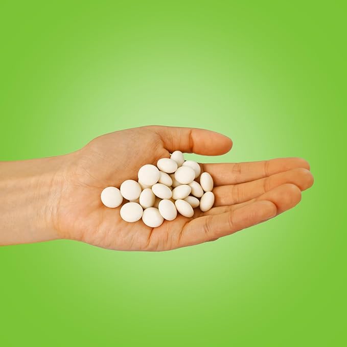 DC24 DAILY CARE Xylitol Erythritol Mints, No Aspartame Sugar Free Mints, Low-Calorie, Refresh Breath, Keto Spearmint 30 Pieces (Pack of 4)