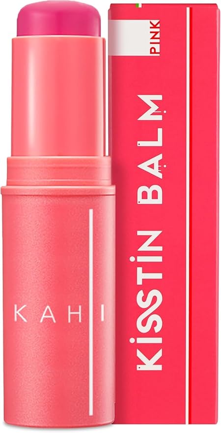 KAHI Kisstin Balm - Skin-Refining Face Moisturizer & Makeup Stick | Nourishing Beauty Moisturizer Stick | Makeup-enhancing Glow Balm (0.32 oz)