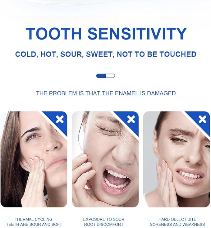 2 Pcs Hydroxyapatite Toothpaste, Deep Cleaning Care Repair Tooth Oral Health Fresh Breath.
