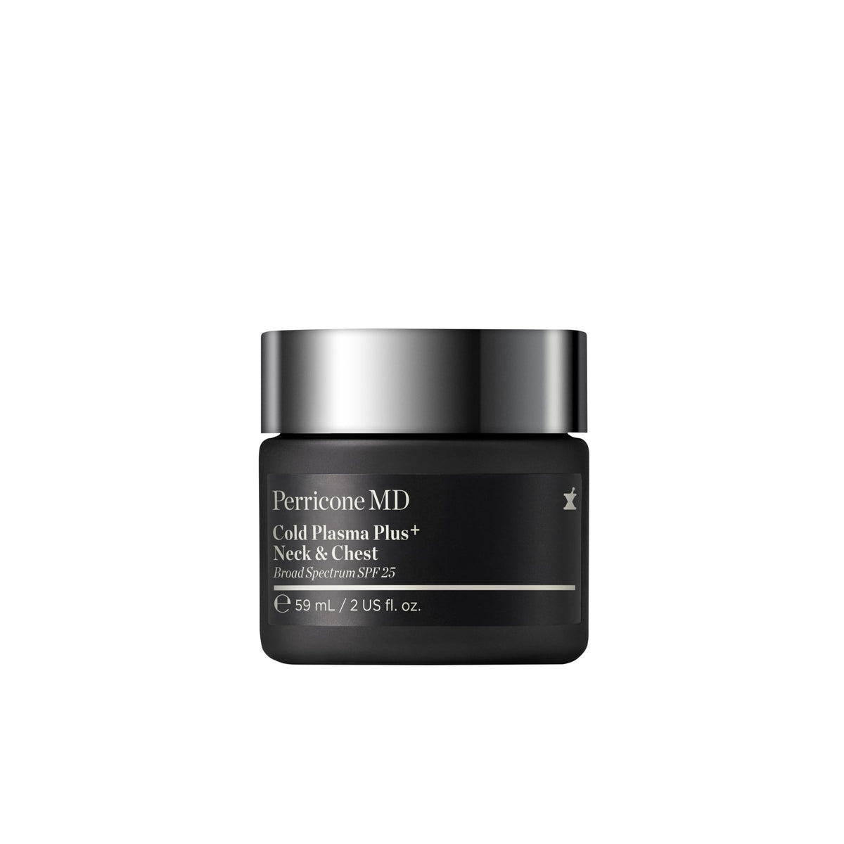 Perricone MD Cold Plasma Plus+ Neck and Chest Broad Spectrum SPF 25 – Neck Firming Cream for Tightening and Firming Sagging Skin – Wrinkle Cream for Crepey Skin & Decollete, 1 fl oz