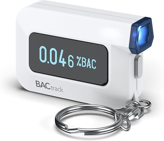 BACtrack C6 Keychain Breathalyzer | Professional-Grade Accuracy | Optional Wireless Smartphone Connectivity | Compatible w/ Apple iPhone, Google & Samsung Android Devices | Apple HealthKit Integration