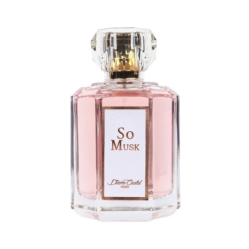 Diane Castel So Musk - Musky Floral Scent - Perfume for Women - Women Perfume with Notes of Orange Blossom, Osmanthus, Bergamot, and Musk - 3.3 oz