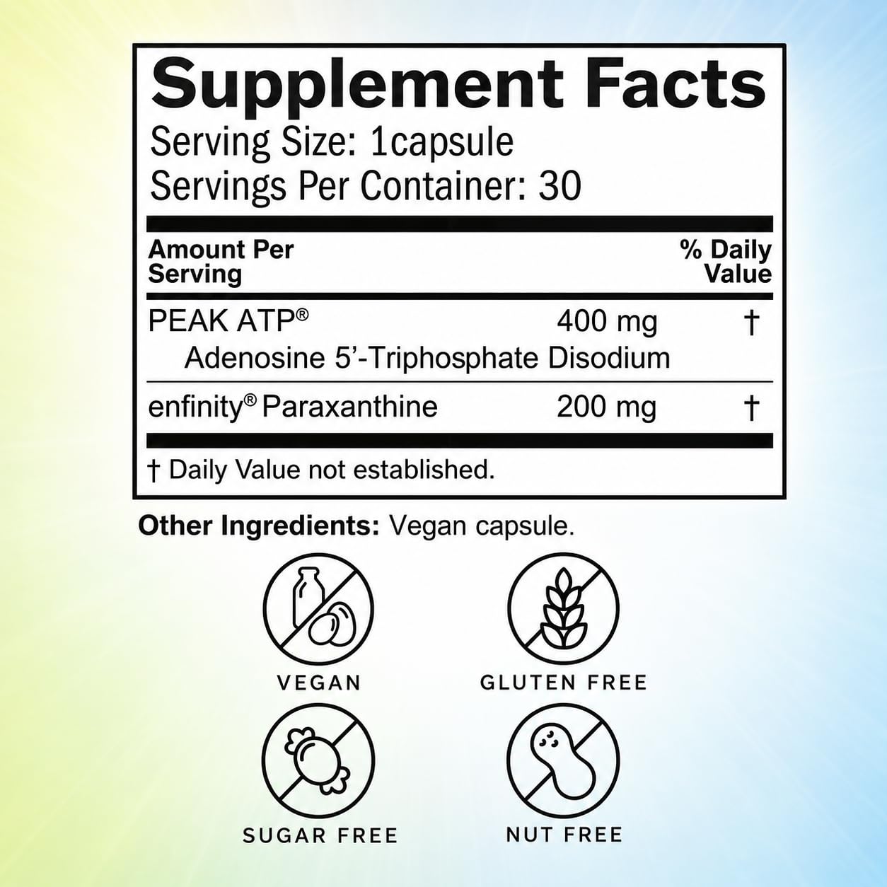 BrainMD Peak Energy ATP Supplement, 30 Capsules