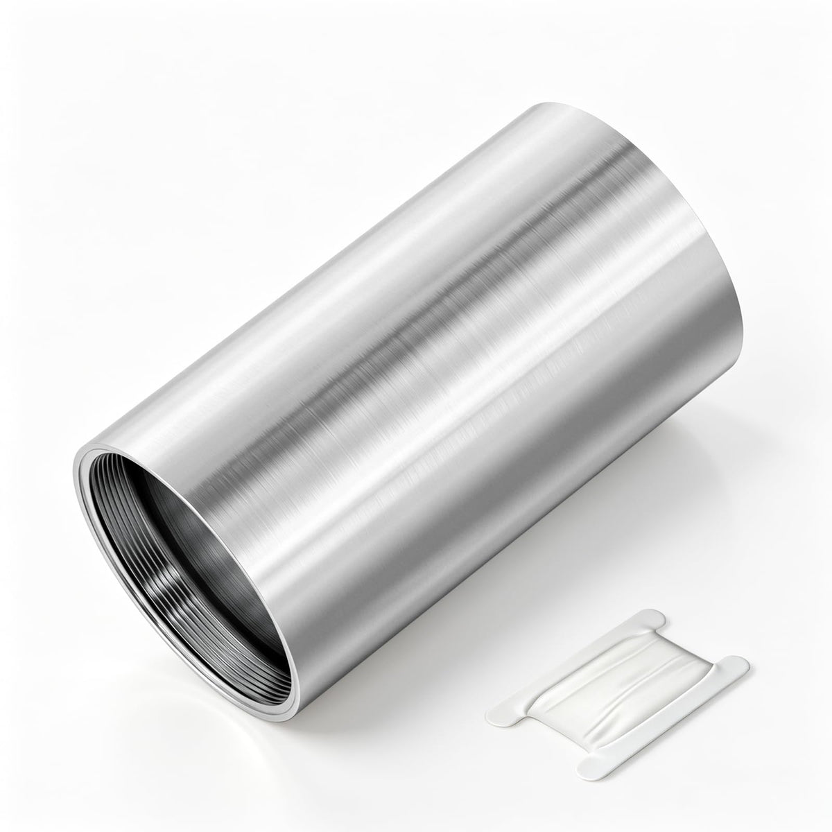 TAISHER 1PCS Stainless Steel Pipe Fittings, 1-1/2" NPT Female x 1-1/2" NPT Female Threaded, 4" Length Nipple Cast Pipe