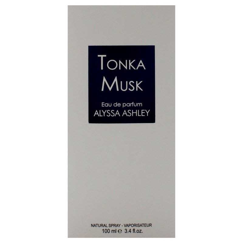 Alyssa Ashley Tonka Musk - Perfumes for Women and Cologne for Men - Long Lasting Amber Fragrance - Mens Cologne - 3.4 oz EDP Spray