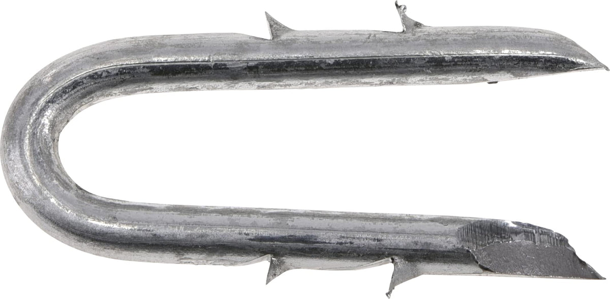 Fas-N-Tite Galvanized Double Barbed Fence Staples (1-3/4") 5lb Box