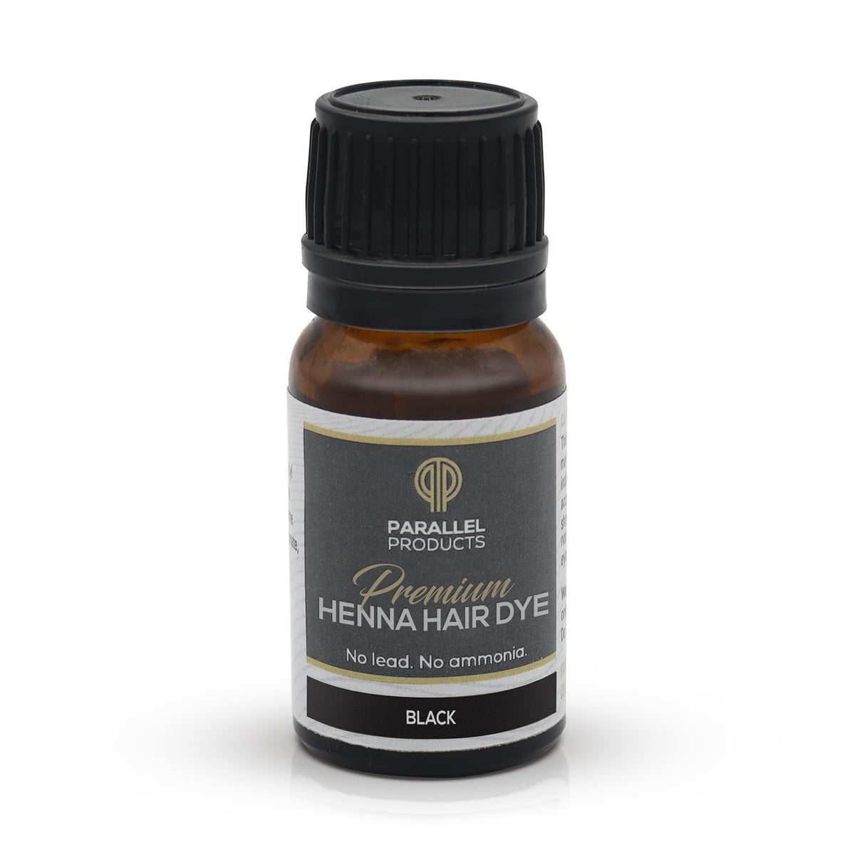 Parallel Products Spot Color Henna Kit - Henna Hair Dye - 3 grams - Tint for Professional Spot Coloring - With Mixing Dish - Covers Grey Hair - Root Touch Up (Black)