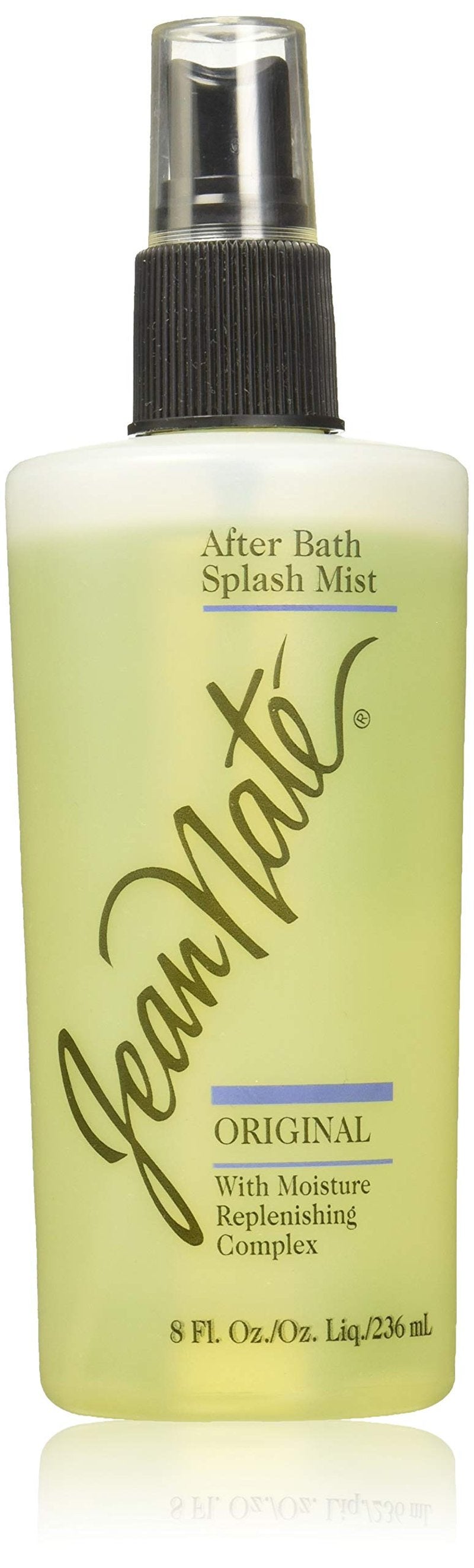 Jean Nate After Bath Splash, Original Bath Body Mist Infused with Vitamin E and Aloe Vera, 30 Fl Oz & 8 Fl Oz