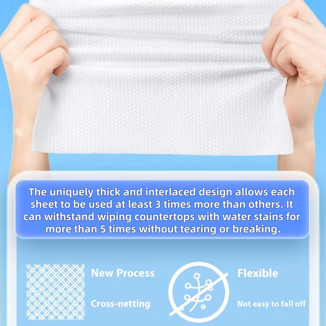MIXUISEE face towels roll,Hanging face towels disposable,100% cotton towels