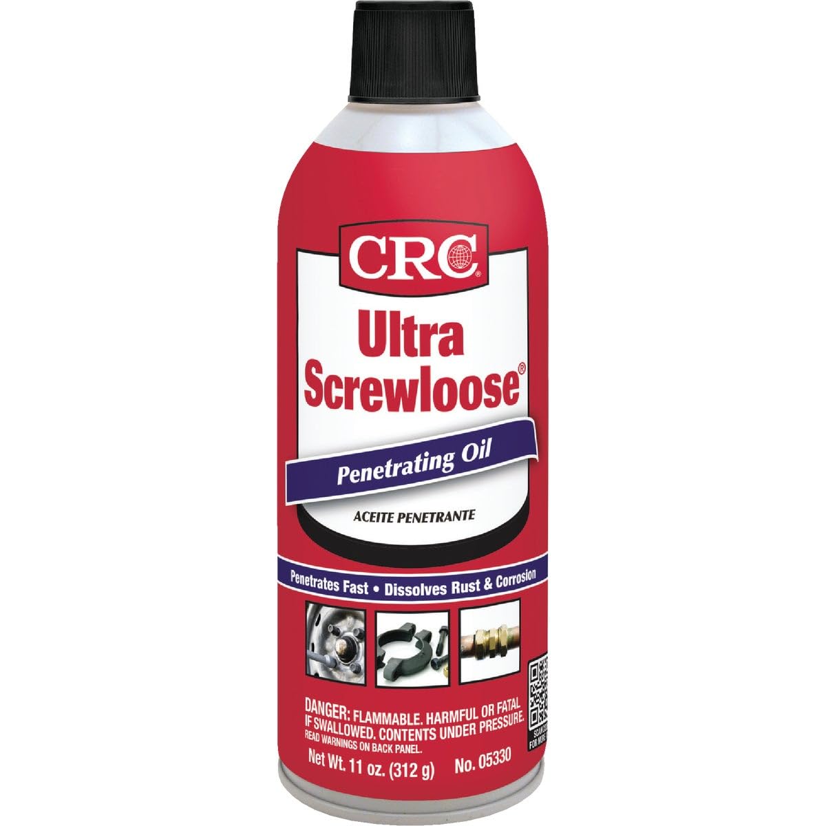 CRC Ultra Screwloose Super Penetrant 05330 - 11 Wt. Oz., Penetrating Oil