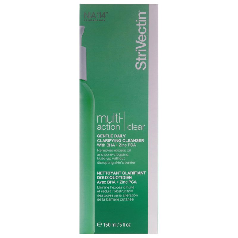 StriVectin Multi Action Clear Gentle Daily Clarifying Cleanser for Acne and Blemish Prone Skin for Clearer, Smooth and Brighter Skin, Less Breakouts and Pimples