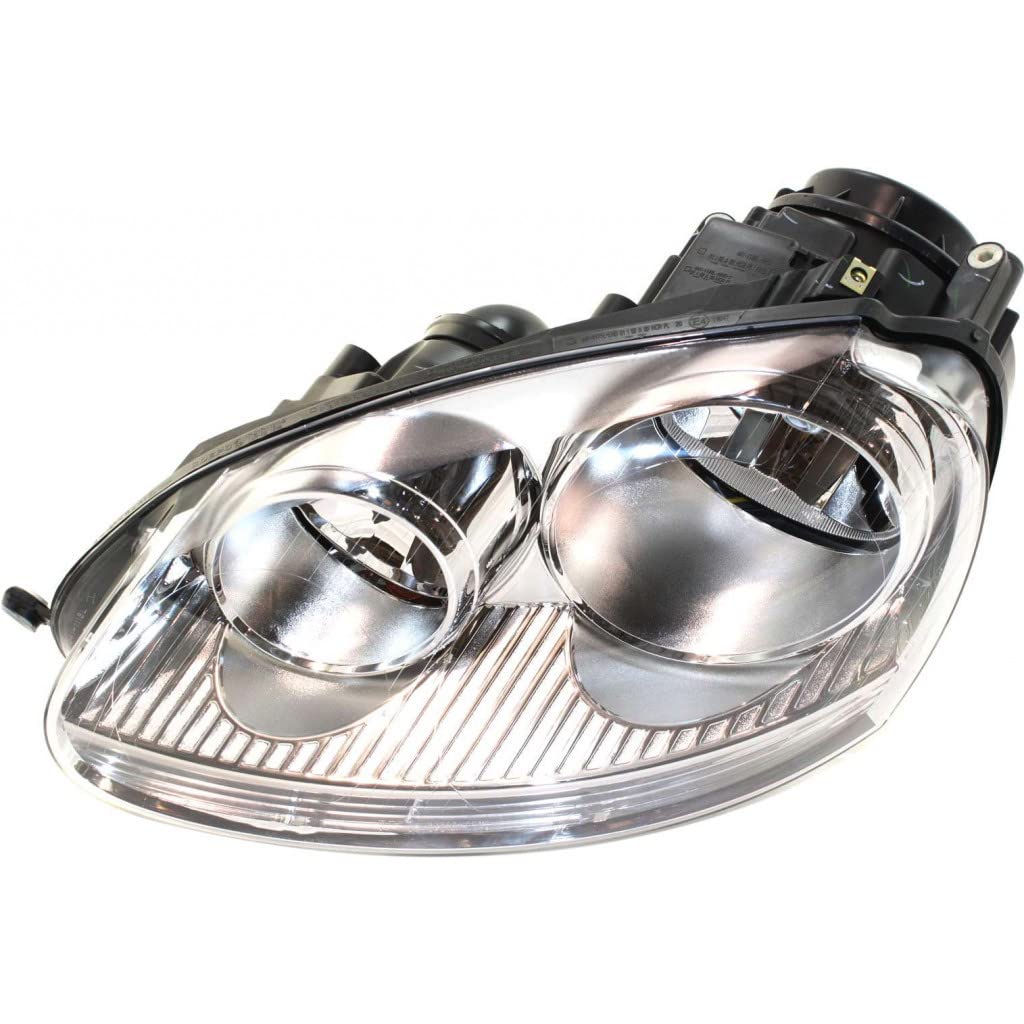 CarLights360 For Volkswagen Jetta 2005-2010/Wagon 2009/GTI 2006-2009 Headlight Assembly Driver Side DOT Certified VW2502127N