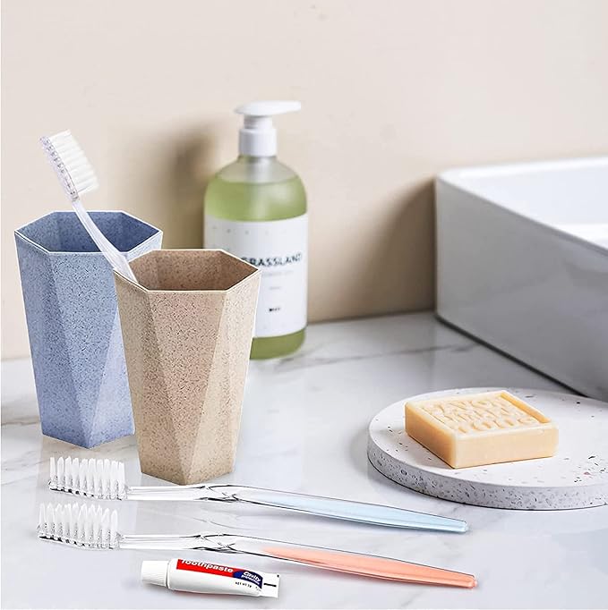 HQSLsund 200 Pack Disposable Toothbrushes with Toothpaste, Individually Wrapped Soft Bristle Toothbrushes, Travel Kit