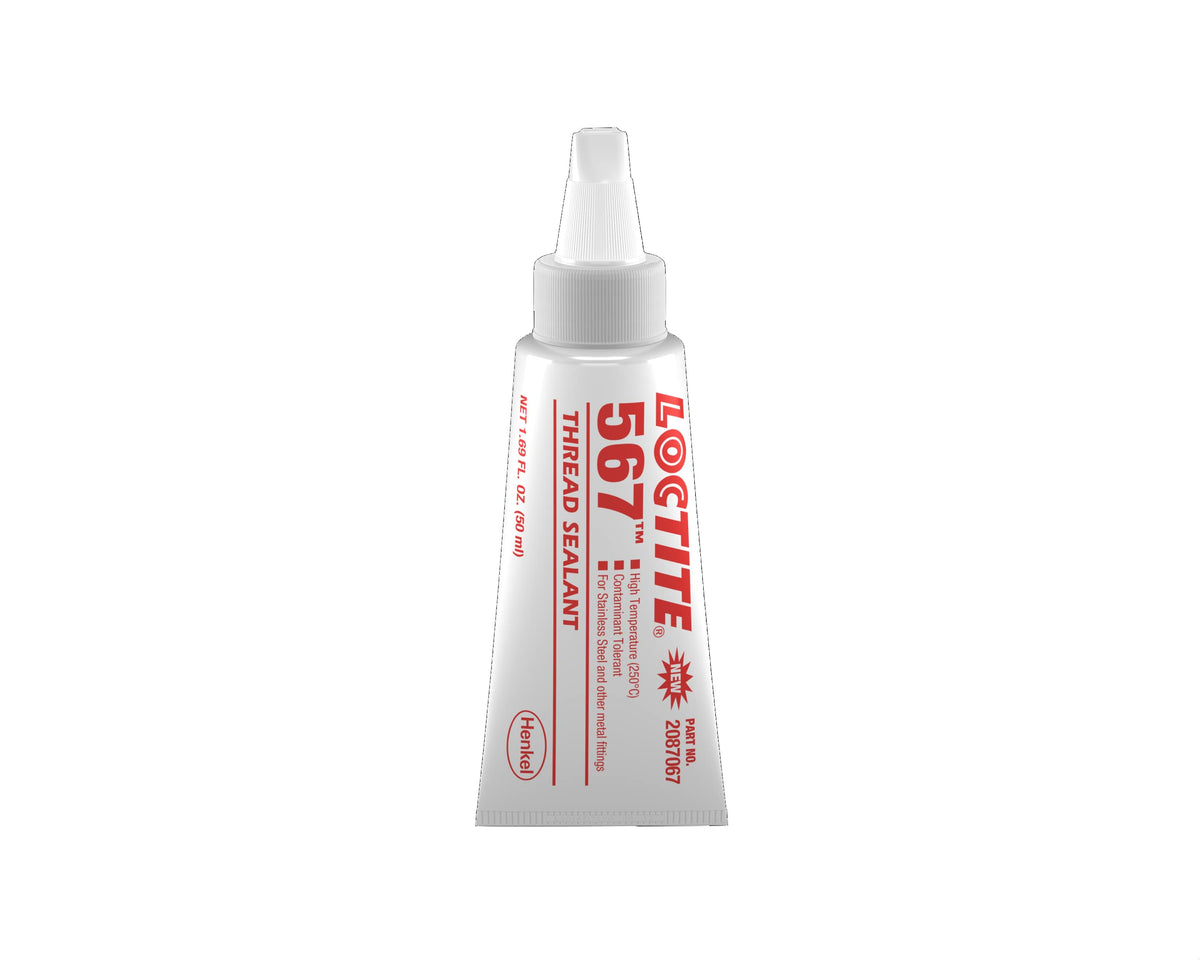 Loctite 2087067 567 Thread Sealant 50 mL Tube, White (Pack of 1)