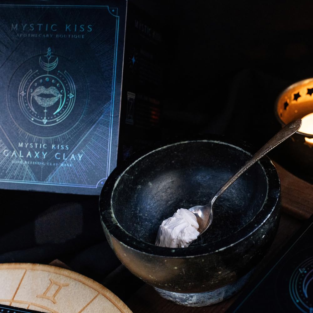 Mystic Kiss Galaxy Clay Mask For Face I Pore Minimizer I Blackhead Mask and Clogged Pore Remover I Clay Face Mask